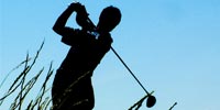 Coxy Playing Golf